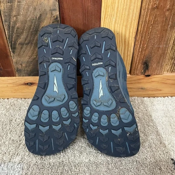 Altra Blue Lone Peak 6 Athletic Shoes - Picture 2 of 5